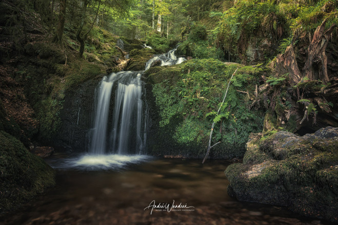 (No. 21-036) Waterfall in the Vosges